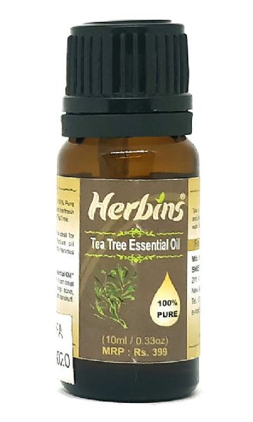 Herbins Tea Tree Essential Oil 10ml