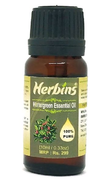 Herbins Wintergreen Essential Oil 10ml