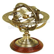 Brass Armillary Globe