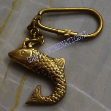 Metal Fish Key Chain