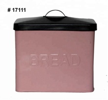 Galvanized metal bread box with lid, Feature : Eco-Friendly