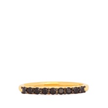 Black Spinel Gold Plated Silver Ring, Occasion : Anniversary, Engagement, Gift, Party, Wedding