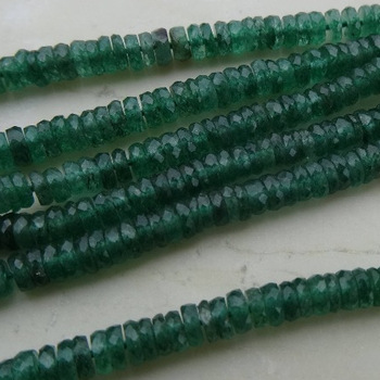 Raj jewellery Emerald Gemstone Beads