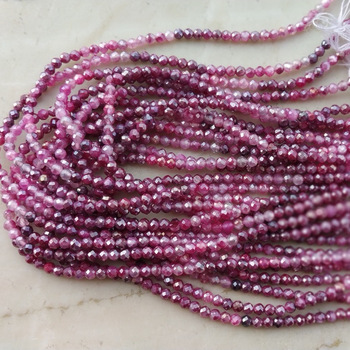 Pink Viened Silverite Gemstone Beads, Color : Aqua Green