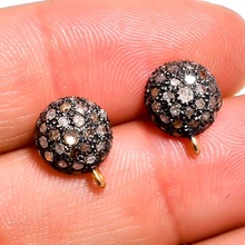 silver stud earrings