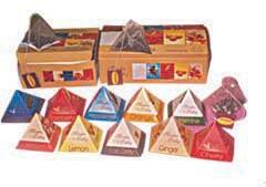 Pyramid Box For Tea Bags