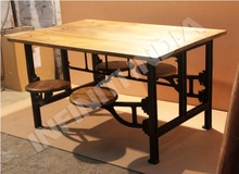 INFINITI INDIA Wooden DINING TABLE, for Home Furniture, Size : 140X90X78
