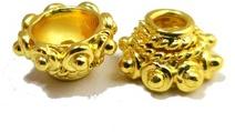 Gold Plated Beads Cap