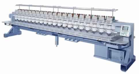 Barudan BEXS-X Series - High Performance Compact Embroidery Machine