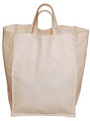 Casual Cotton Shopping Bag, Closure Type : Open