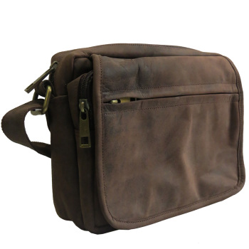 Genuine Hunter Leather Unisex handbag, Size : Customized Size