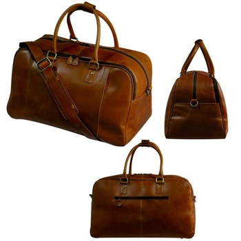 Leather Duffle Travel Bag, Style : Fashion