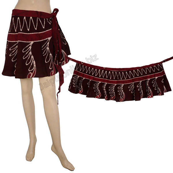 hippy wrap skirt