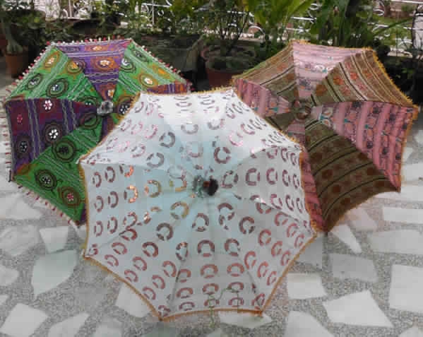 Indian Vintage Sun Umbrella