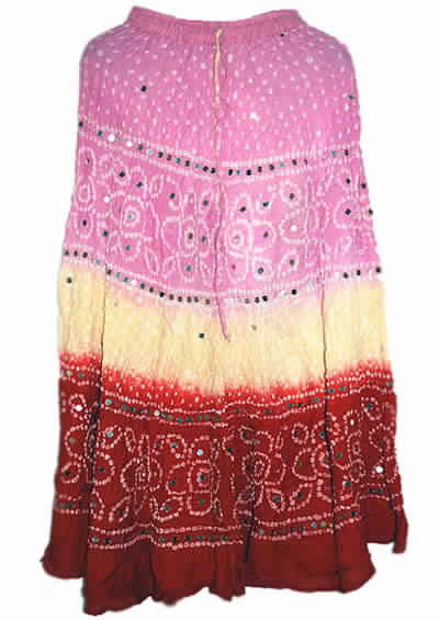 Rajasthani Bandhej Skirts at Best Price in Jaipur | Jaipur Online