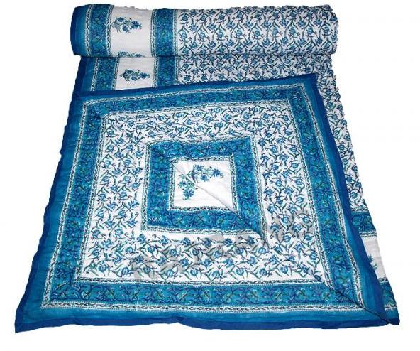 Rajasthani Quilt Winter Rajai, Size : 90 X 108 Inches