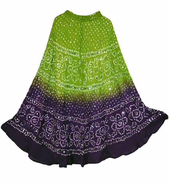 Rajasthani Traditional Tie Dye Long Skirts
