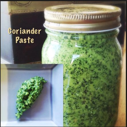 Organic Coriander Paste, Color : Green