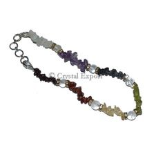 7 Chakra Chips Anklet