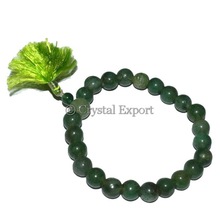 Gemstone designer Green Jade Power Bracelets, Main Stone : Agate