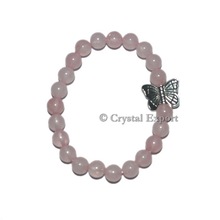 Gemstone Rose Quartz Bracelets