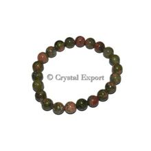 Gemstone Unakite Jasper Bracelets