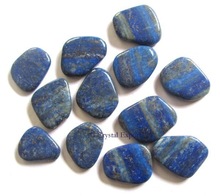 Gemstone Lapis Lazuli Palm Stone, for Business Gift