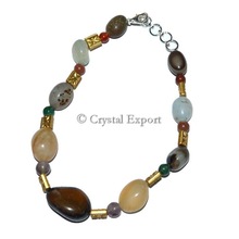 Most Attractive Agate Tumbled Stones Anklet