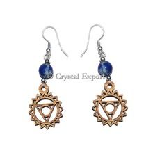 Throat Chakra Healing Earring