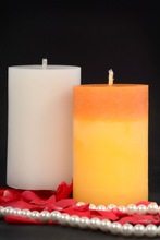 Pillar CONNECTWIDE AROMA CANDLES, Color : Yellow