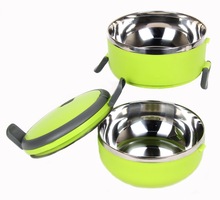 Stainless Steel Double Layer heat preservation Lunch Box