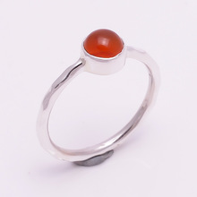 Sterling Silver Red Onyx Gemstone