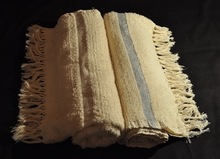 Rectangle Cotton Bath Towel, for Airplane, Beach, Gift, Home, Hotel, Sports, Technics : Handmade