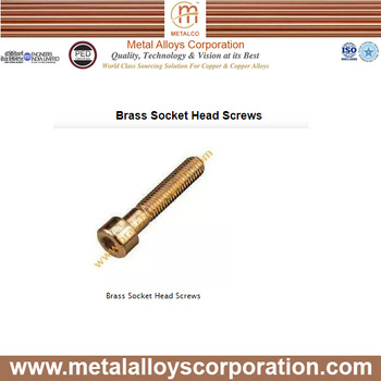 Brass Socket Head Screw, Standard : ISO