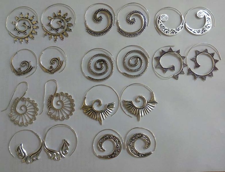 GS Metal Earrings