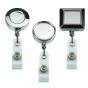 Badge Reels in Silver Mirror Shiny