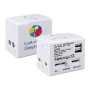 Travel Adapters White Color