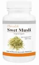 Swet Musli Capsules, Extract, Asparagus adscendens, Womens health
