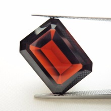 Garnet Faceted Gemstone