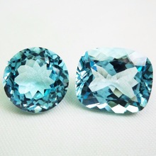 Semi Precious Sky Blue Color Topaz Gemstone