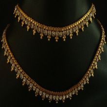 Golden Plated Jewellery Anklets