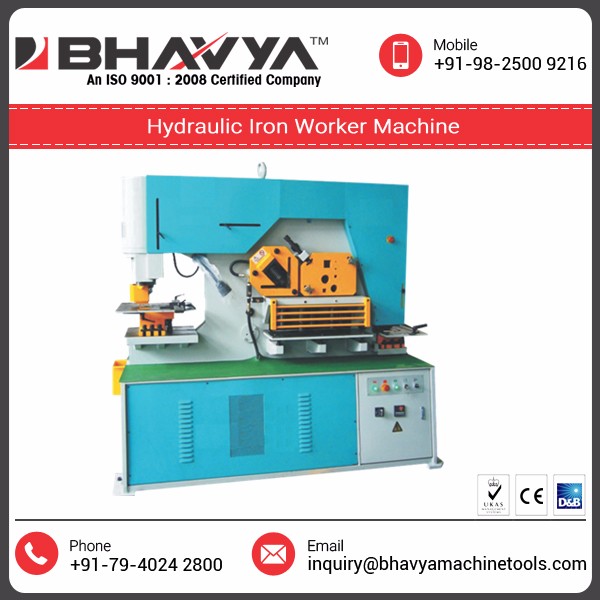 Iron Worker Machine, Certification : ISO 9001 2000, ISo / CE Certified Comopany