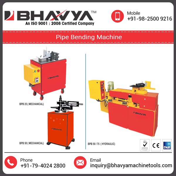 Stainless Steel SS Pipe Bending Machine