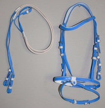 PVC Horse bridle and reins