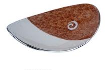 Egg Shape Table Top Aluminium Platter, Feature : Eco-Friendly