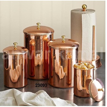 HAMMERED COPPER JAR DOUBLE WALLS, Feature : Eco-Friendly
