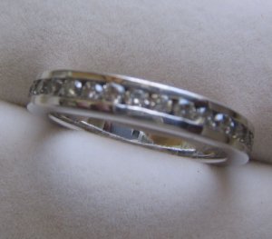 Eternity Ring With Diamond