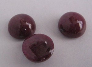 Indian Ruby 14mm cabs