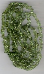 Peridot chip gem beads, Size : 2mm
