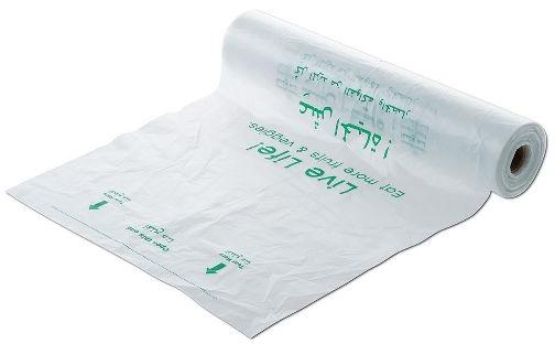 Biodegradable HDPE Plastic Bags on Roll